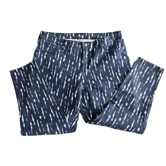 New Directions Jeans Women's 16R Blue Bleach Tie Dyed Skinny Stretch ND314-TDT - Picture 10 of 16